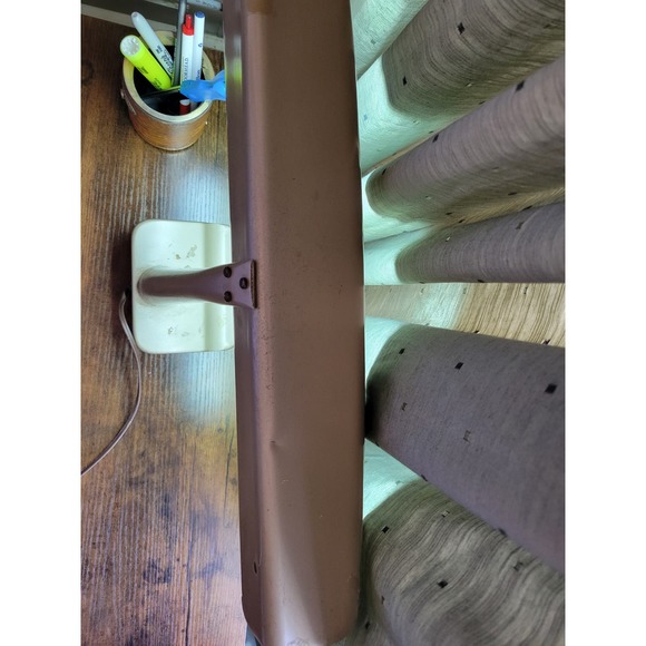 Vintage Mid Century Steel Gooseneck Fluorescent Desk Lamp - works - Picture 7 of 10